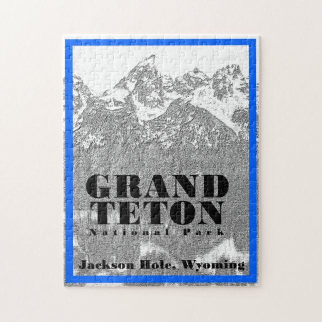 Grand Teton Nationalpark - 11x14 - 252 Stk. (Vertikal)