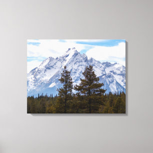 Grand Teton Nationalpark Berge Leinwanddruck