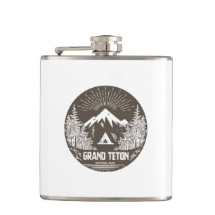 Grand Teton Nationalpark Flachmann