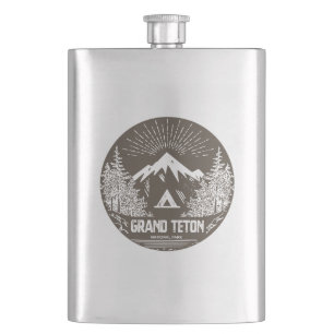 Grand Teton Nationalpark Flachmann