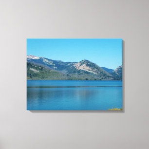 Grand-Teton-Nationalpark.  Großartige Landschaft Leinwanddruck