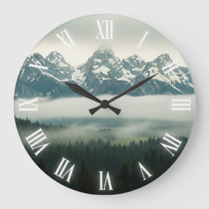 Grand-Teton-Nationalpark Große Wanduhr