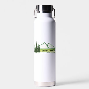 Grand Teton Nationalpark Grüne Streifen Trinkflasche