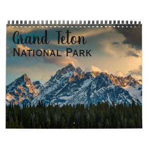 Grand Teton Nationalpark Kalender