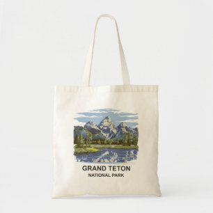 Grand Teton Nationalpark Landschaft Tragetasche
