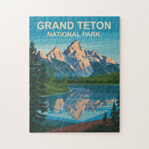 Grand Teton Nationalpark Landschaftsbild