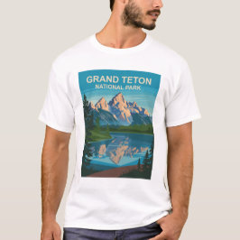 Grand Teton Nationalpark Landschaftsbild T-Shirt