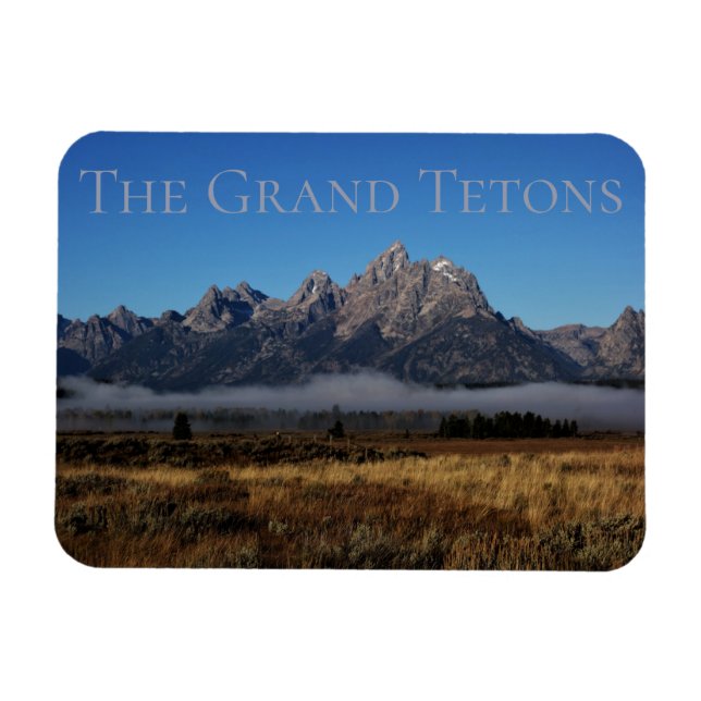 Grand Teton Nationalpark Magnet (Horizontal)
