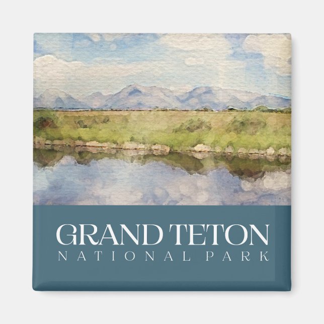 Grand Teton Nationalpark Magnet (Vorne)