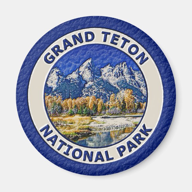 Grand Teton Nationalpark Magnet (Vorne)