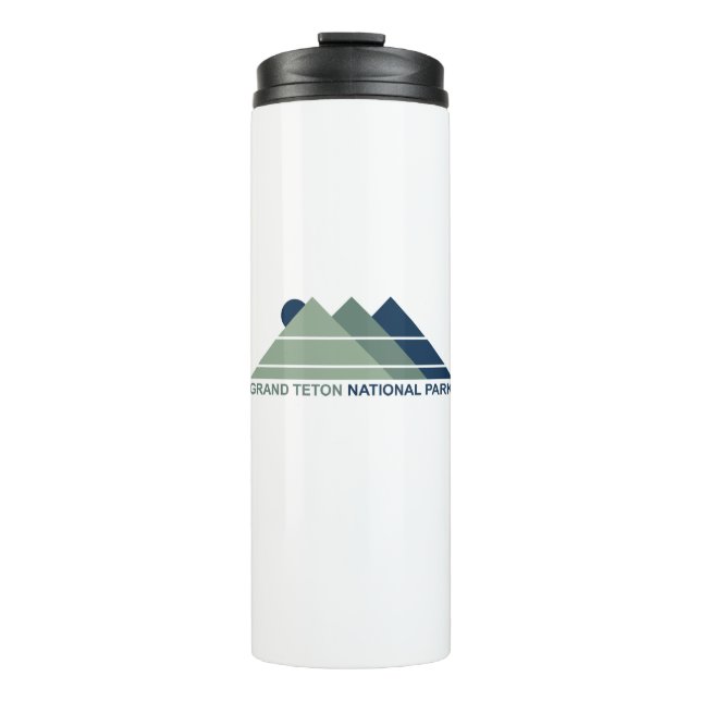 Grand Teton Nationalpark Monte Sun Thermosbecher (Vorderseite)