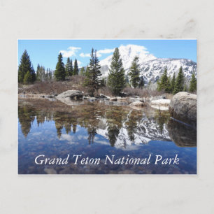 Grand Teton Nationalpark Postcard Postkarte