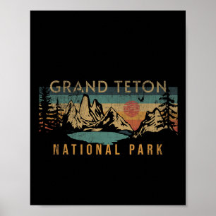 Grand-Teton-Nationalpark Poster