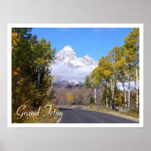 Grand Teton Nationalpark Poster