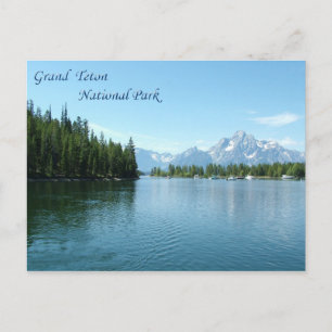 Grand Teton Nationalpark Postkarte