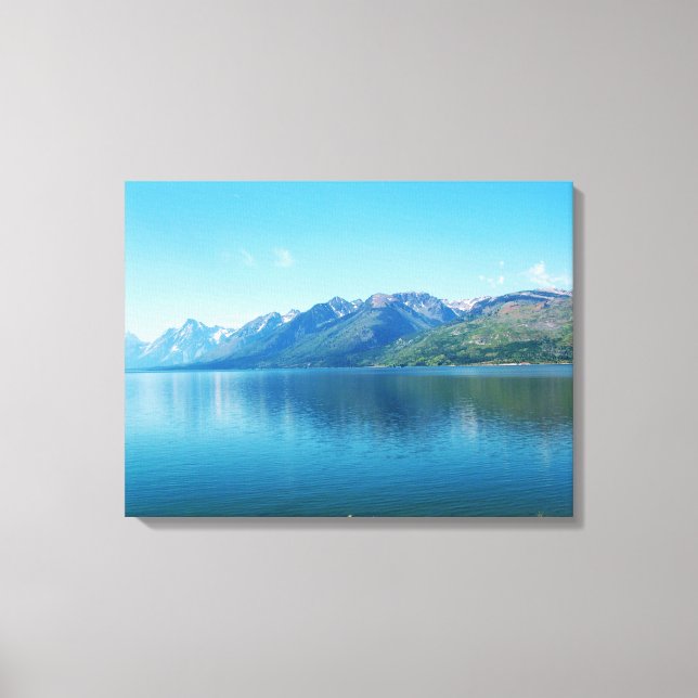 Grand Teton Nationalpark. Schöne Landschaft Leinwanddruck (Vorderseite)