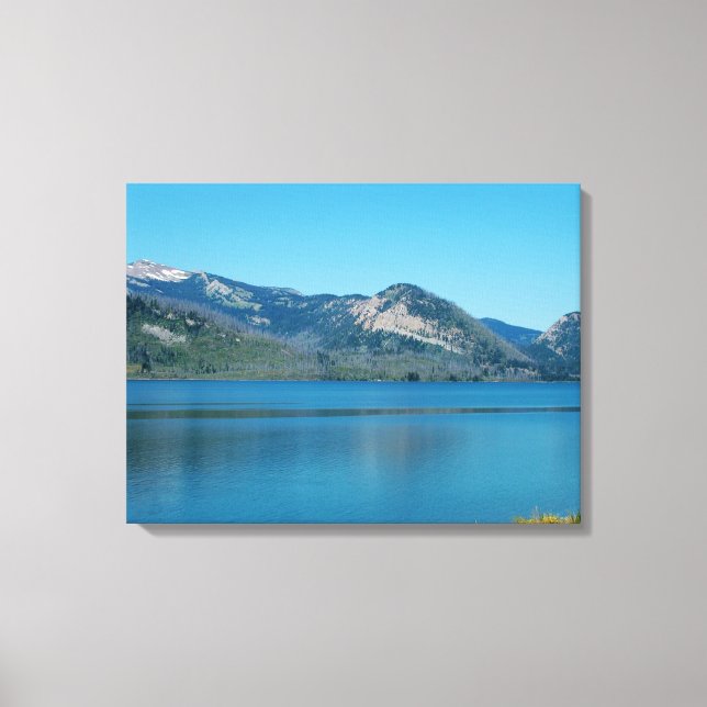 Grand Teton Nationalpark. Schöne Landschaft Leinwanddruck (Vorderseite)