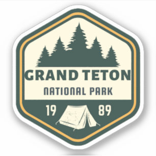 Grand Teton Nationalpark Sticker