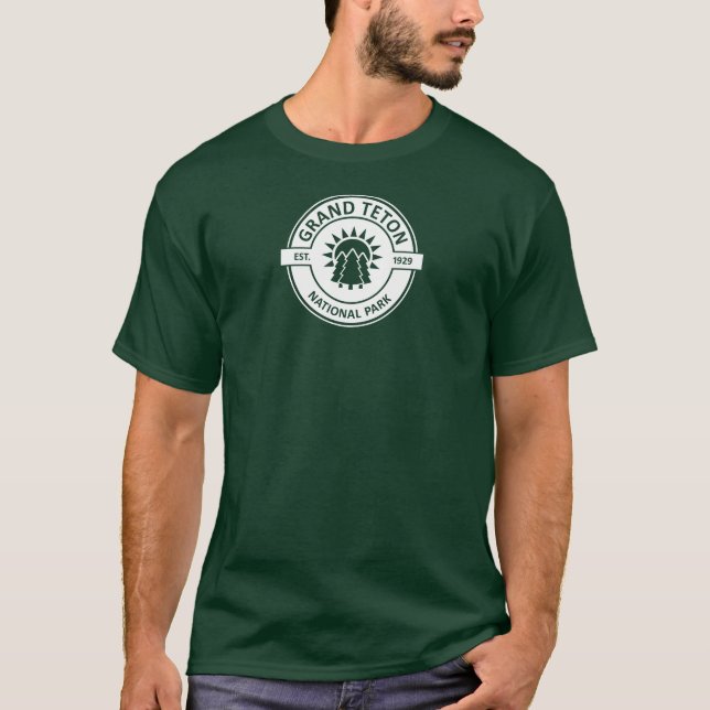 Grand Teton Nationalpark T-Shirt (Vorderseite)
