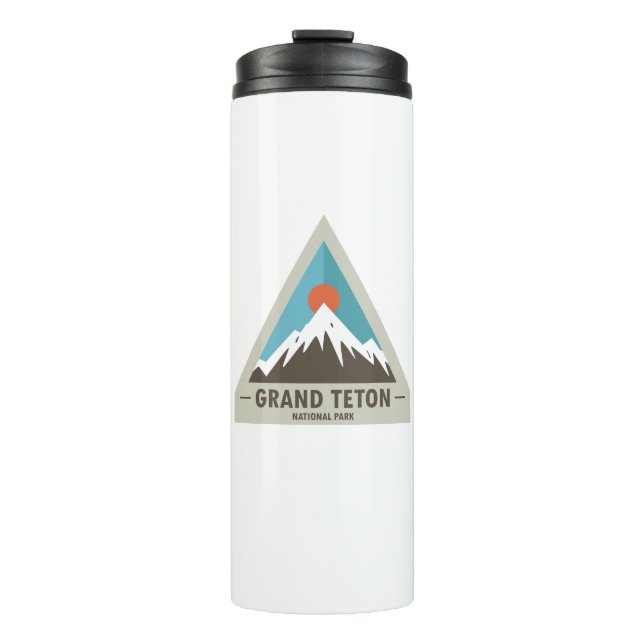 Grand Teton Nationalpark Thermosbecher (Vorderseite)