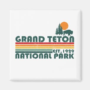 Grand-Teton-Nationalpark Wyoming Magnet