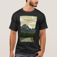 Grand Teton Nationalpark Wyoming Road Vintag