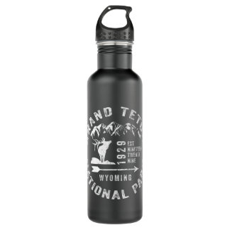 Grand Teton Nationalpark Wyoming Souvenir Edelstahlflasche