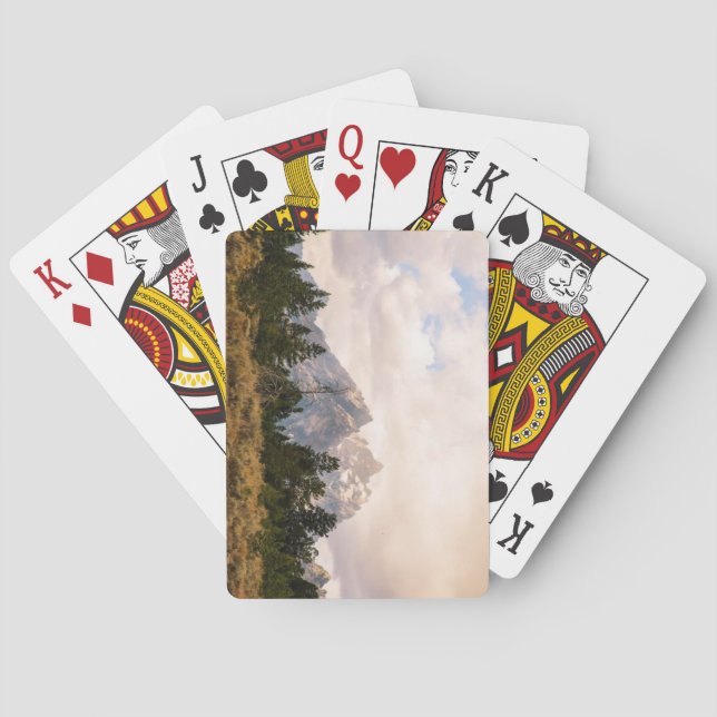 Grand Teton Nationalpark, Wyoming Spielkarten (Rückseite)