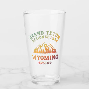 Grand Teton Nationalpark Wyoming USA Gradient Glas