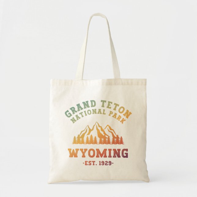 Grand Teton Nationalpark Wyoming USA Gradient Tragetasche (Vorne)