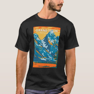 Grand-Teton-Nationalpark Wyoming Vintage T-Shirt