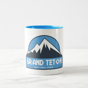 Grand Teton Nationalpark Zweifarbige Tasse