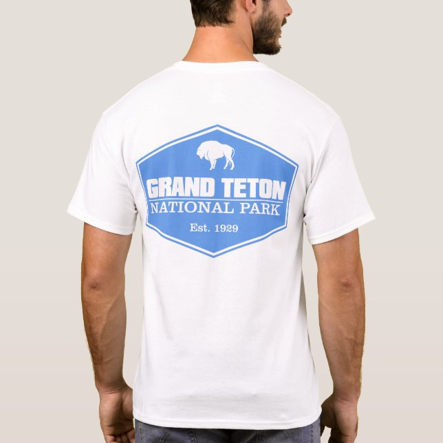 Grand Teton NP 3 T-Shirt (Rückseite)