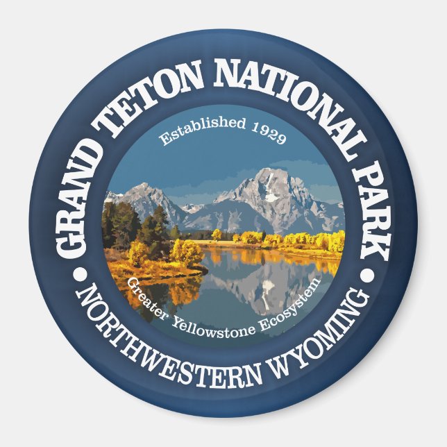 Grand Teton NP Magnet (Vorne)