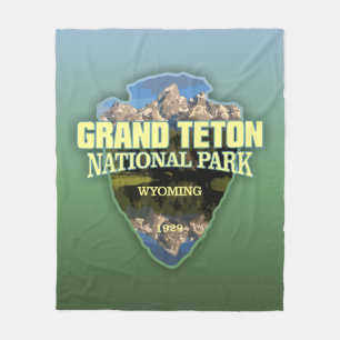 Grand Teton NP (Pfeilspitzen) Fleecedecke