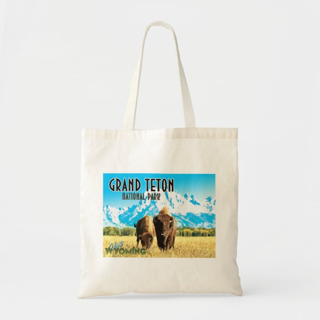 Grand Teton Park Wyoming Wilhelm Tell Tragetasche (Vorne)