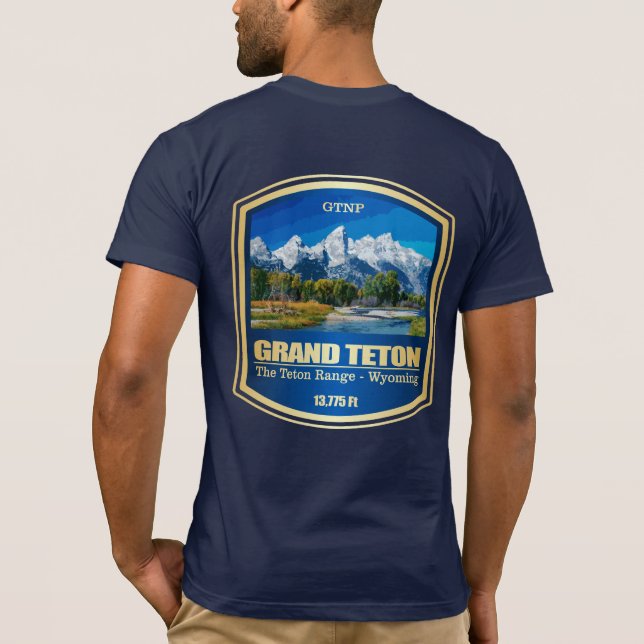 Grand Teton (PF) T-Shirt (Rückseite)