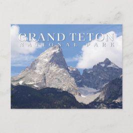 Grand Teton Postcard, Nationalparkkarte Postkarte