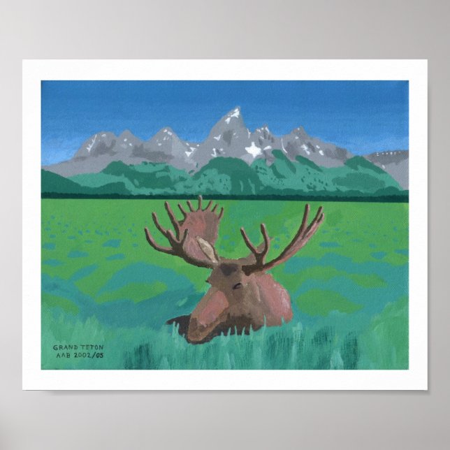 Grand Teton Poster (Vorne)