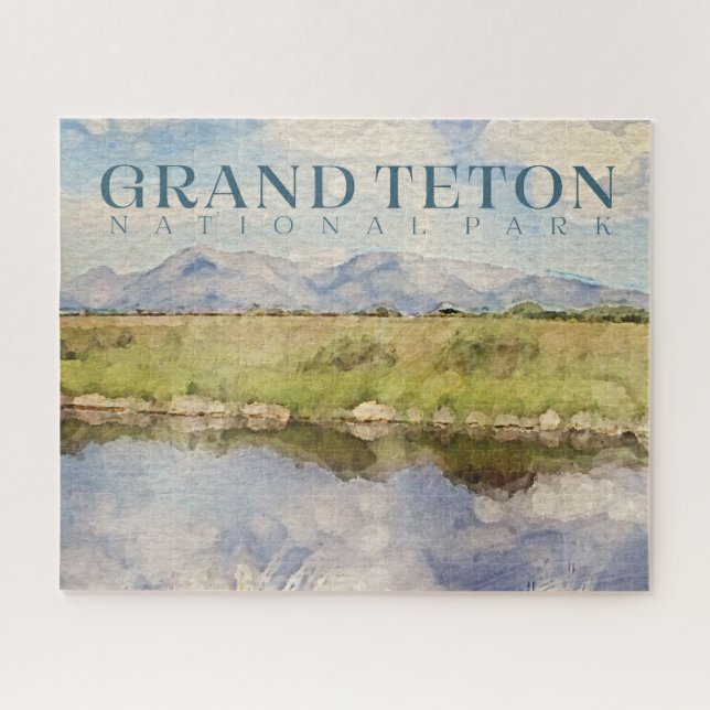 Grand Teton Puzzle, Nationalpark (Horizontal)