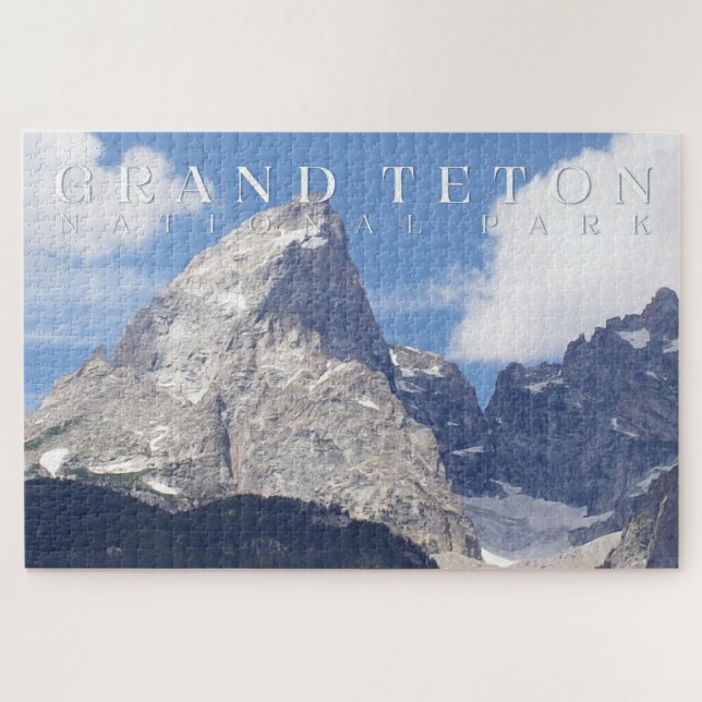 Grand Teton Puzzle, Nationalpark Jigsaw Puzzle (Horizontal)