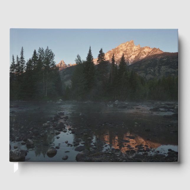 Grand Teton Sunrise at Cottonwood Creek Gästebuch (Vorderseite)