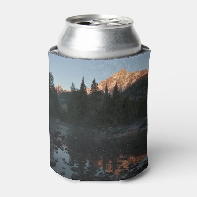 Grand Teton Sunrise in Cottonwood Creek Dosenkühler (Kanne Vorderseite)