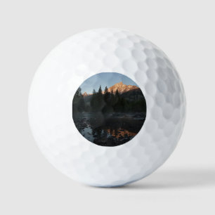 Grand Teton Sunrise in Cottonwood Creek Golfball