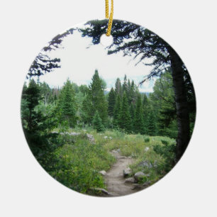 Grand Teton Trail Keramikornament
