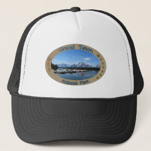 Grand Teton, USA, Nationalpark Montana Truckerkappe