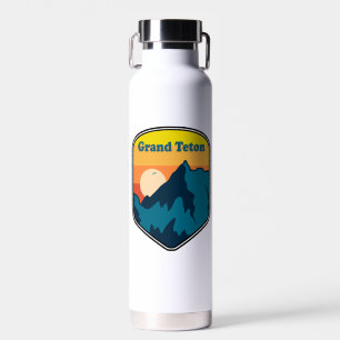 Grand Teton Wyoming Sunrise Trinkflasche
