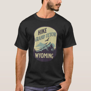 Grand Teton Wyoming Wanderung Berg Im Freien T-Shirt