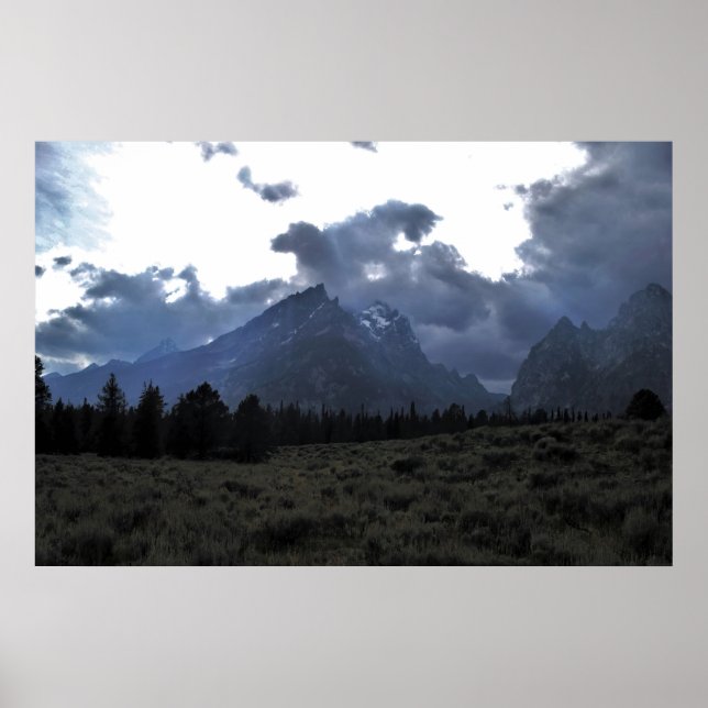 Grand Tetons Poster (Vorne)