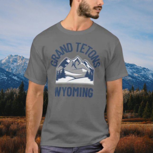 Grand Tetons Wyoming T-Shirt (Von Creator hochgeladen)